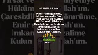 Darlık Verme Gönlüme Allah Im