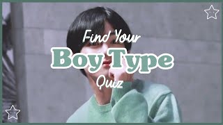 Find Your Boy Type Quiz  | Cloudybliss.