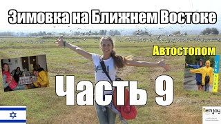 Автостоп по сёлам Израиля (кибутц) и место куда слетаются птицы. Зимовка на Ближнем Востоке. Часть 9