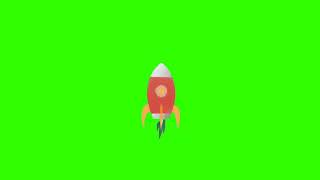 Rocket Launching Into Space || By Green Screen Tutorial