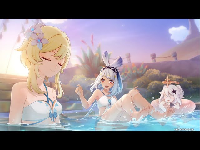 特売 割引 原神(蛍)B2ビキニキャラクタータペストリー 【公式通販】