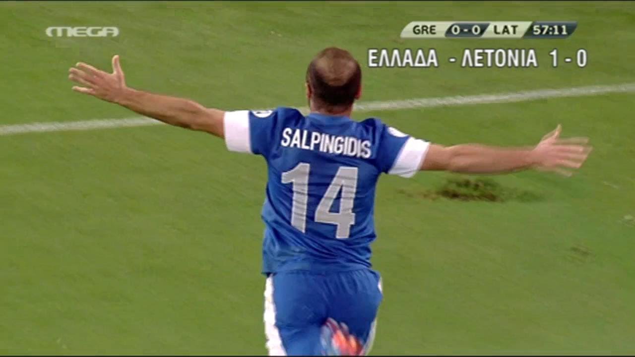 Ελλαδα Λετονια 1-0 τα highlight