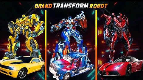 Grand Robot Car Transform 3D || Android gameplay # 1 || Ameer Gamerz.