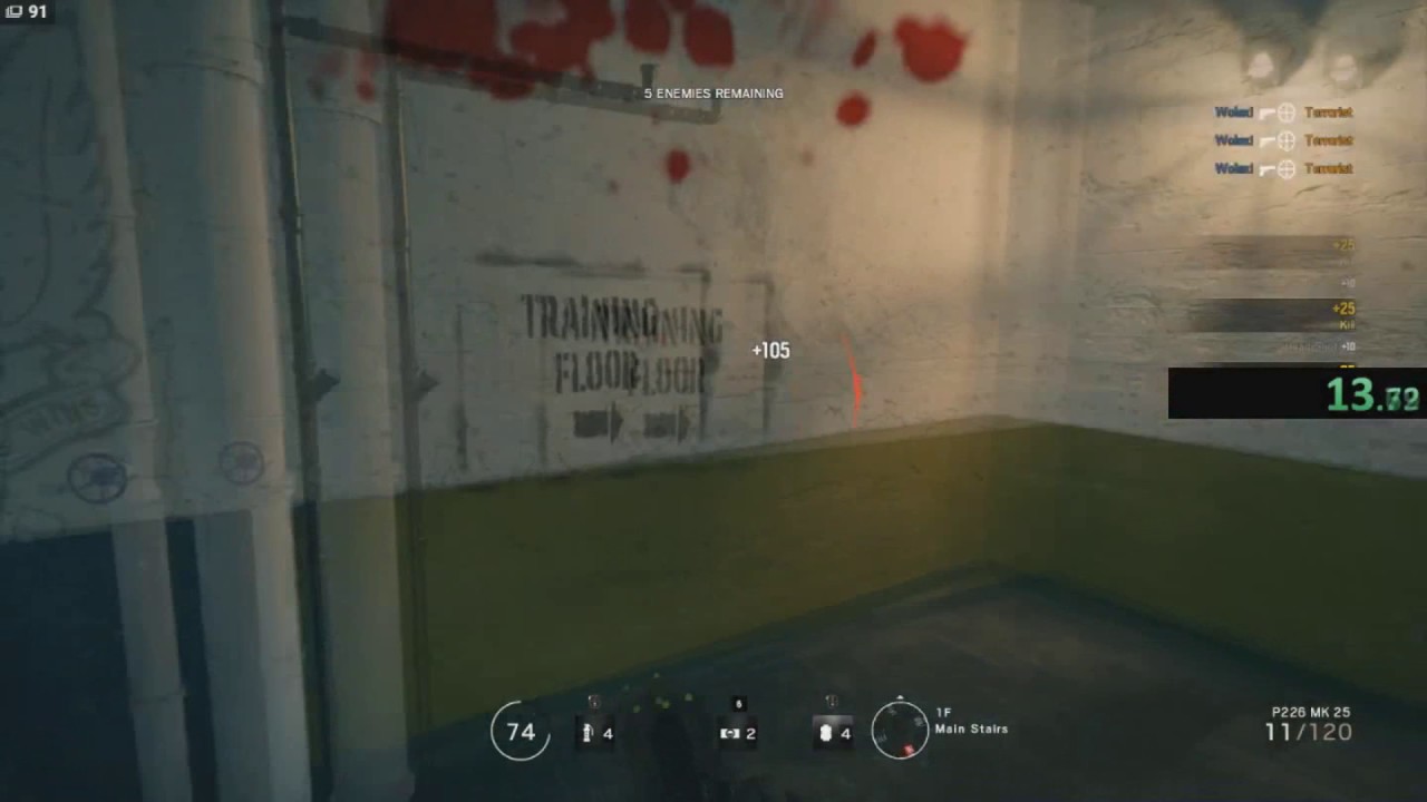 Tom Clancy's Rainbow Six Siege - CQB Basic Speedrun 22.31 - YouTube