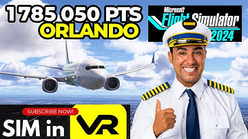 Smooth Touchdown! 1,785,050 Points in Orlando Precision Landing Challenge | MSFS 2024 Boeing 737 Max