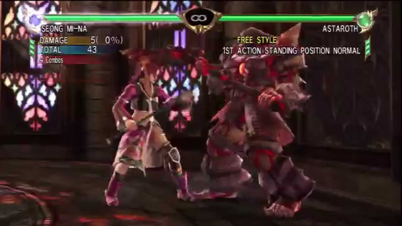 Soul Calibur 4- Charge Cancel Combo Vid