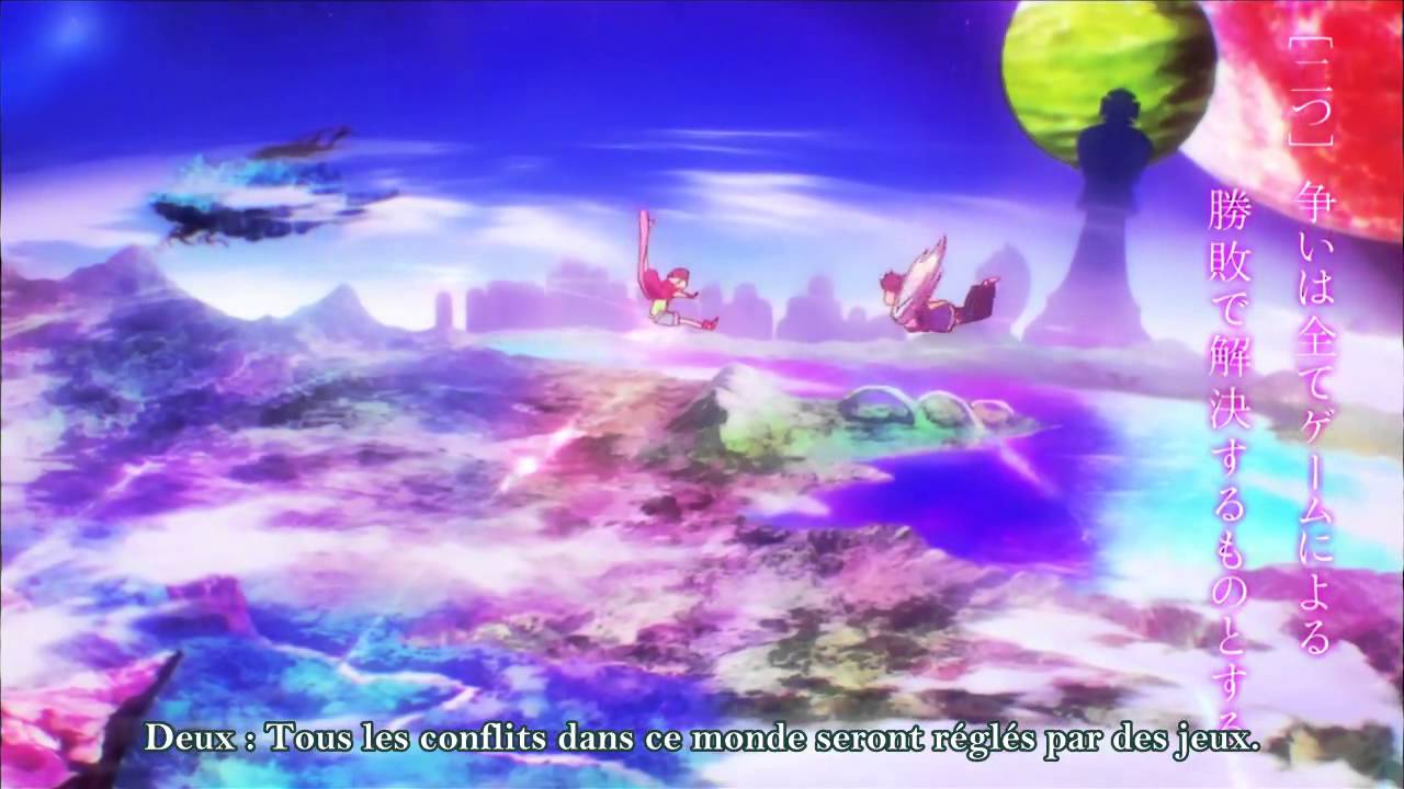 No Game No Life 01 VOSTFR HD - YouTube