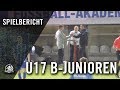 Hertha BSC U17 - FC Viktoria 1889 U17 (U17 B-Junioren, Viertelfinale, Landespokal)