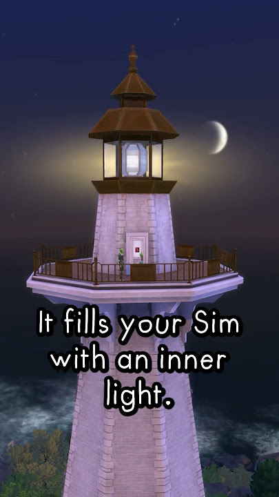 Lighthouse Moodlet | Sims 4 Cats & Dogs Guide #Shorts