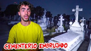 VISITE UN CEMENTERIO EMBRUJADO DE NOCHE ☠️ (mala idea)