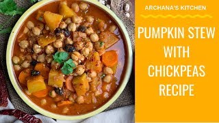 Pumpkin Chickpea Stew Recipe - Continental Recipes By Archana's Kitchen screenshot 5