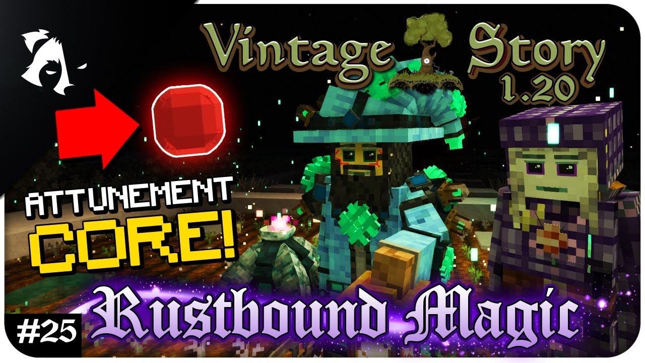Rustbound Magic Class ATTUNEMENT CORE! | Vintage Story 1.21 RUSTBOUND SERIES EP25 - YouTube