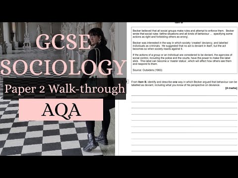 sociology paper 2 aqa