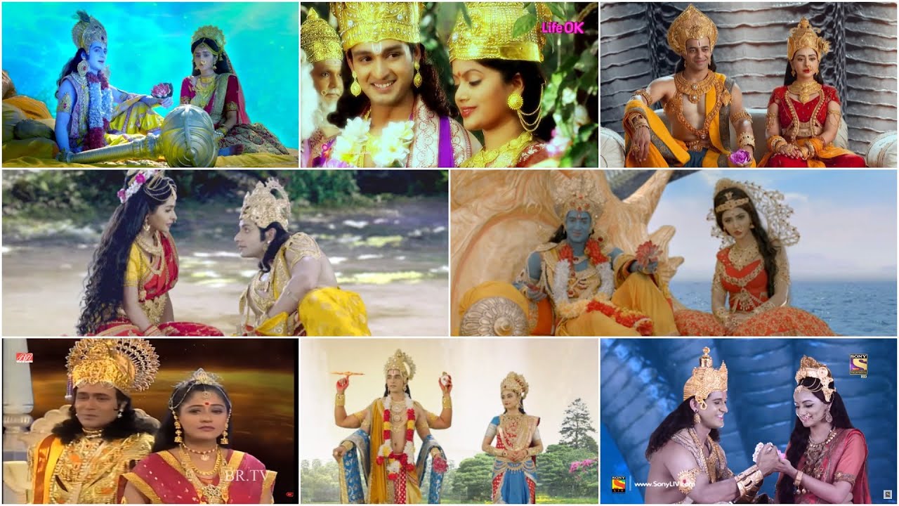 Beautiful Jodies Of Lakshmi-Narayan(Vishnu) Shown In Indian TV | Sumelika | Vishnupuran| RadhaKrishn