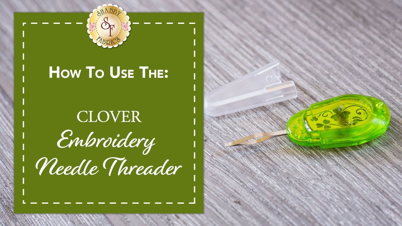 Clover embroidery thick needle threader - Maydel