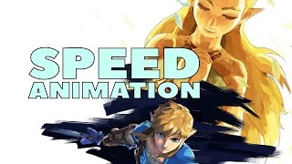 Animation Speed Art #1 [Zelda BOTW]