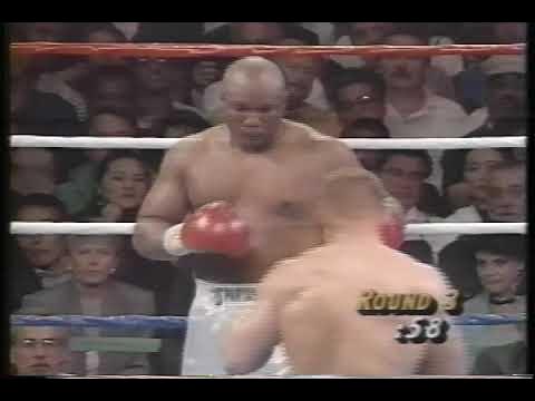 [직녹] 복싱 헤비급 타이틀 방어전 포먼 대 슐츠 | George Foreman VS Axel Schulz - YouTube