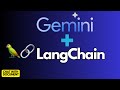 Build rag application with gemini using langchain  how to use gemini with langchain karndeep singh