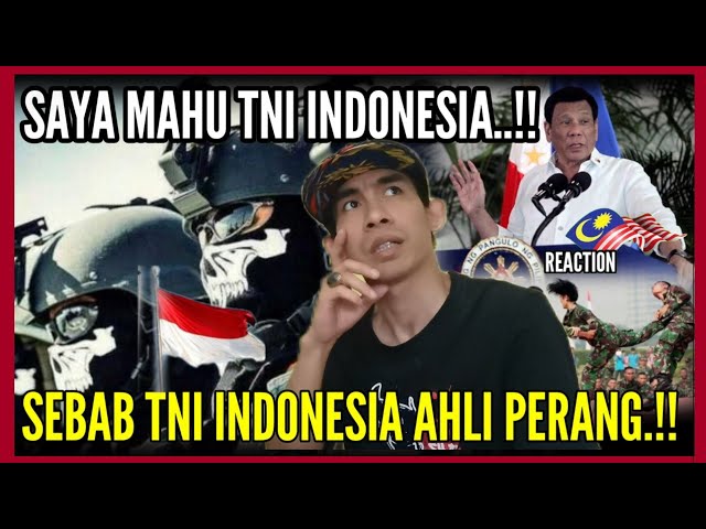 PRESIDEN FILIPINA : SAYA TAK PERLU BANTUAN MILITER AS.YANG SAYA MAU TNI INDONESIAMALAYSIA REACTION. class=