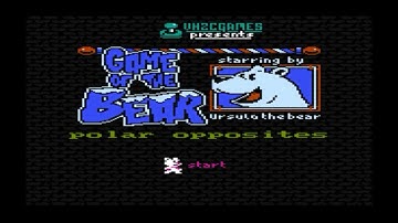 ATARI 7800 =+ GAME OF THE BEAR : POLAR OPPOSITES += NEW DEMO 2023