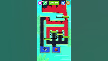 Save the Fish Challenge | Pull The Pin | Best Mobile Puzzle Game 2025 🔥| Ios android Gameplay #short