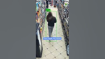 AI caught shoplifter! I was shocked!  🤣#ai #store #cctv #theft #moksaai