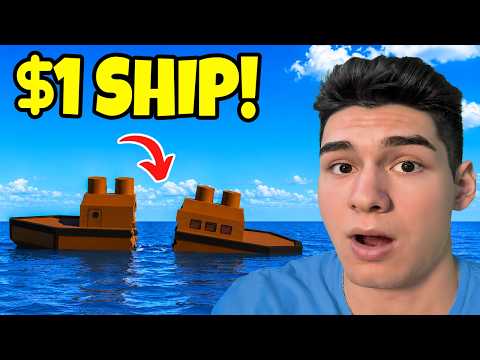 $1 Ship vs $1,000,000 Ship SPLIT Test! | Roblox Sail & Sink