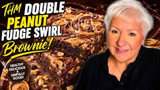 How to Make Double Peanut Fudge Brownies - Quick & Easy #zacme #mixer #loveineverymeal #dessert