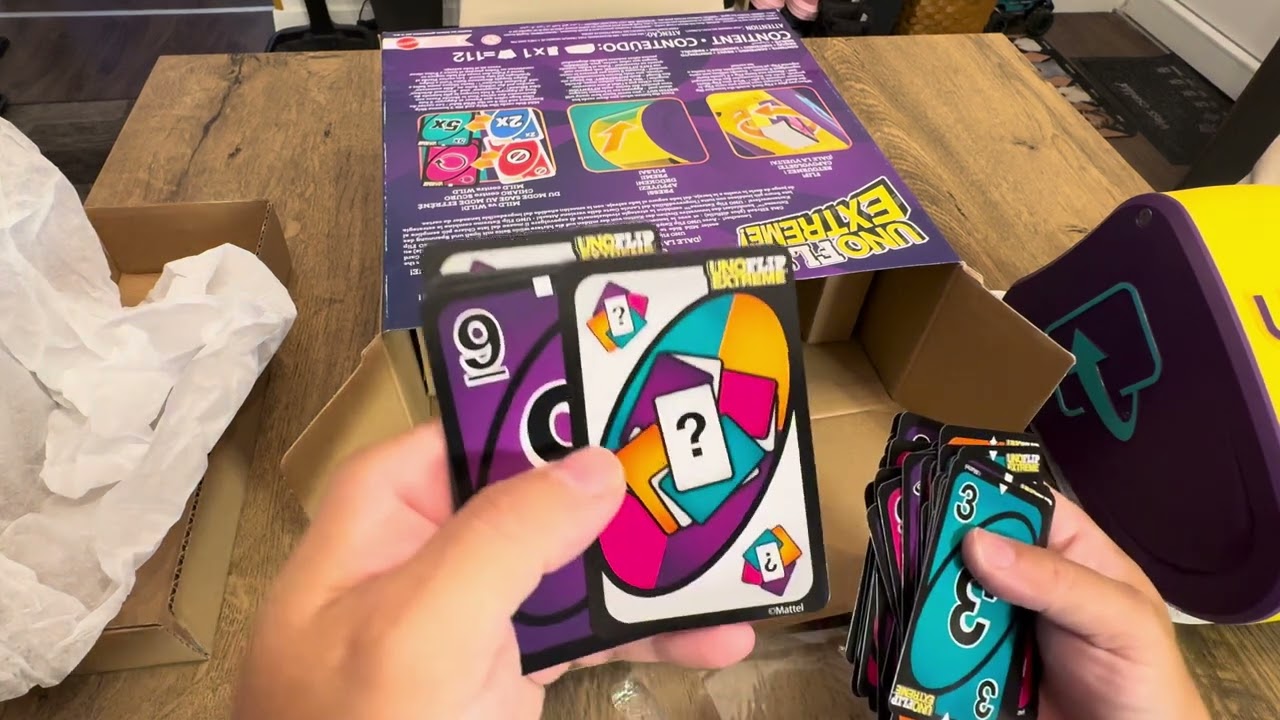 UNO Flip Extreme unboxing