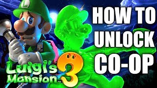 HOW TO UNLOCK Co-Op and ScareScraper in Luigi's Mansion 3