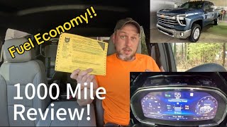 2024 Chevrolet Silverado 2500HD LTZ 1000 Mile Review | Fuel Economy