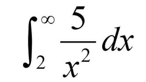 How to Integrate 5 / x² from 2 to Infinity — Step-by-Step
