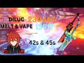 Diluc Melts &amp; Vaporizes ASIMON abyss 4.7 NO XIANYUN