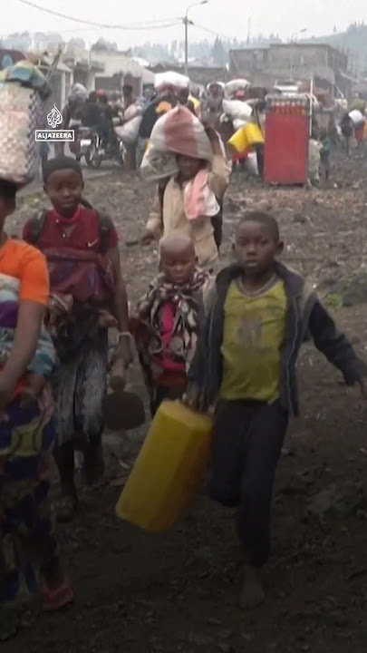 M23 rebels claim capture of key DR Congo city of Goma | AJ #shorts