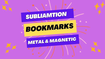 Sublimation Bookmarks