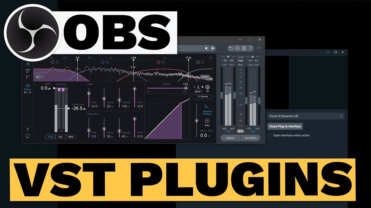 Integrere forslag Kriminel OBS VST Plugins - The Best Way To Get Great Live Stream Audio - YouTube