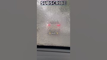 Never use hazard lights when driving in rain Just switch on headlights to increase visibilit #Shorts