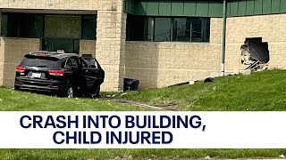 Crash into Milwaukee building, child injured | FOX6 News Milwaukee