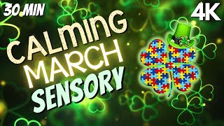 4k Autism Calming Music March Sensory