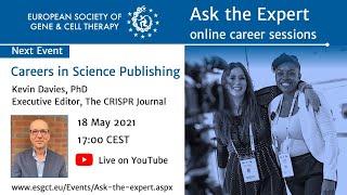 Ask the Expert: Careers in Science Publishing