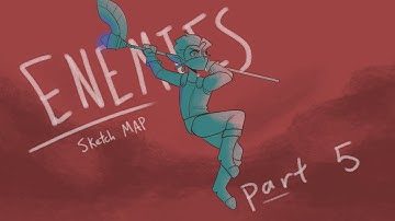 Enemies - 2 Week Sketch MAP // Part 5 for Mely Stripes