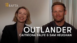 Outlander's Sam Heughan declares Caitríona Balfe an honorary Scot! | BAFTA