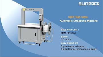 Sunpack Q8D Automatic strapping machine-Medium speed 13794861030