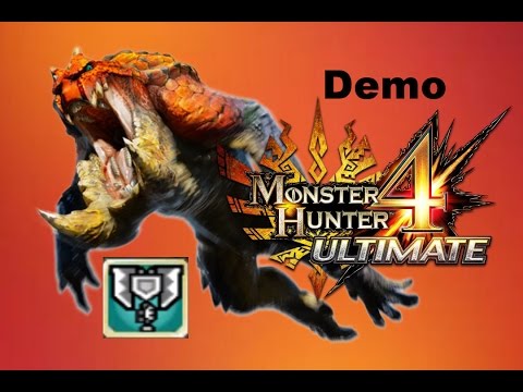 Monster Hunter 4 Ultimate - 3DS English DEMO Multiplayer