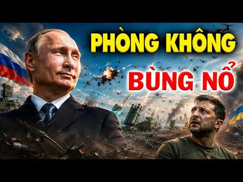 NÓNG: Nga Dồn Hỏa Lực, 715 UAV Ukraine Bị Đánh Chặn: Cuộc Đua Tiêu Hao Bước Sang Giai Đoạn Mới
