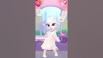 My talking angel 2 gameplay #shorts #short feed #yt shorts #youtube shorts #tending shorts