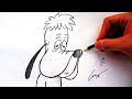 Como Desenhar o Droopy (How to Draw Droopy) - SLAY DESENHOS #288