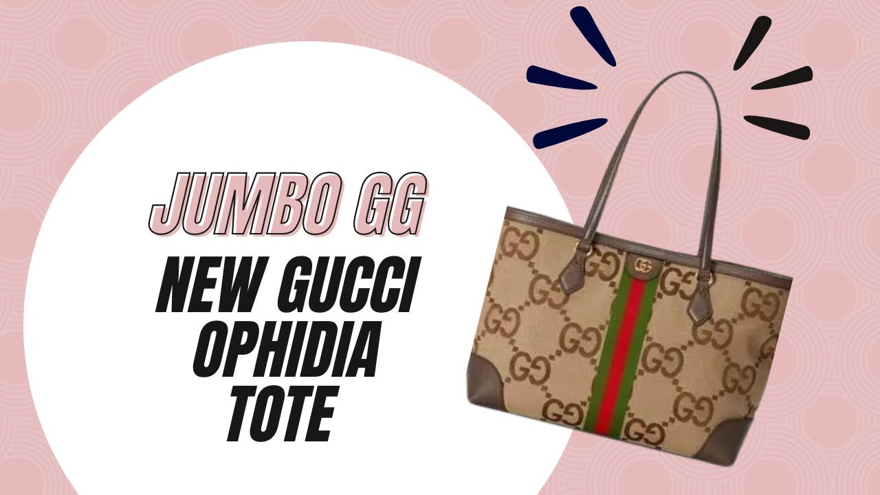 Gucci Jumbo GG Medium Ophidia Tote