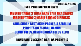 STATUS INSENTIF SEDANG DIPROSES PADAHAL INSENTIF KE 2 SUDAH CAIR TERNYATA BAHAYA | LANGSUNG DARI CS