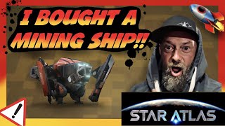 I Bought A Star Atlas Mining Ship! screenshot 1